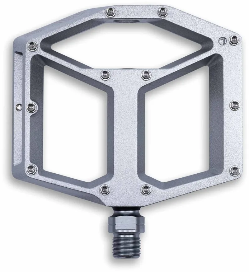 Acid A3-ZP R Flat Mountain Bike Pedals in Silver