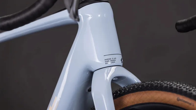 Cube Nuroad Hybrid C:62 SLX 400Wh Electric Gravel Bike in Iceblue and Prism-1