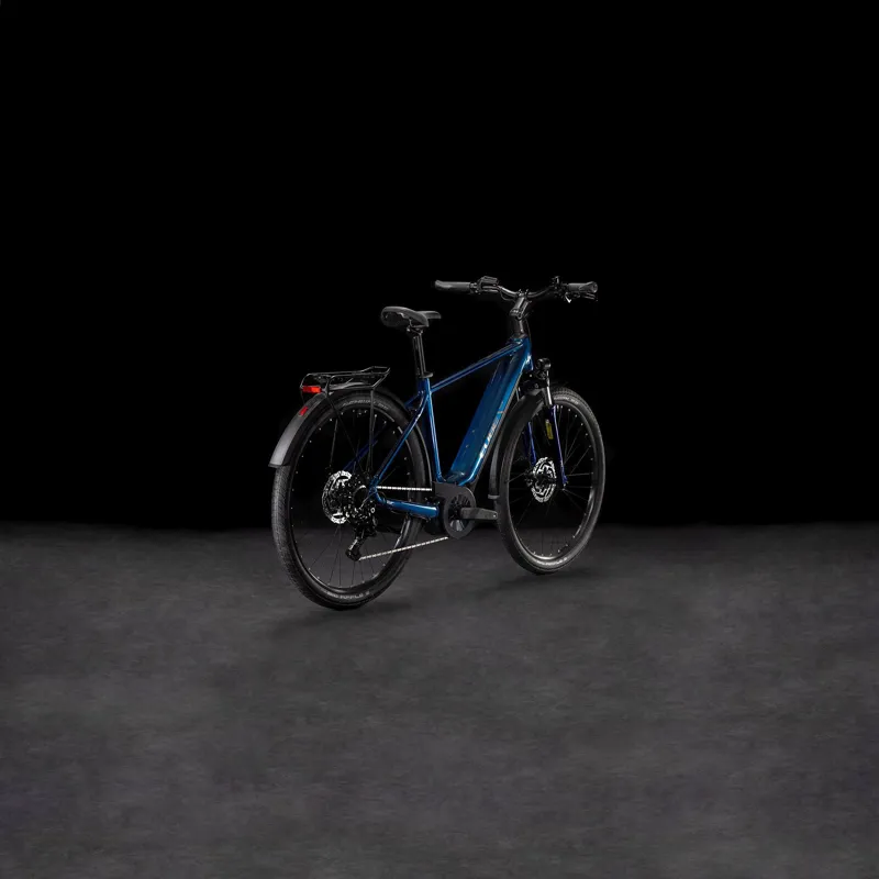 Cube Touring Hybrid One 625Wh Electric Hybrid Bike in Deepsea and Chrome-6