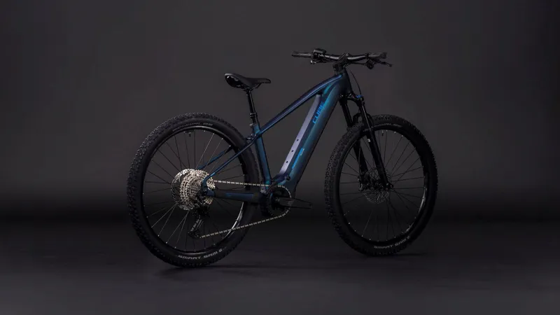 Cube Reaction Hybrid Pro 800 Electric Mountain Bike in Nebula and Dazzle-6