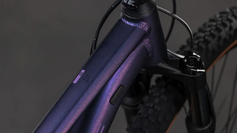 Cube Attention SLX Mountain Bike in Purplegalaxy and Black-2