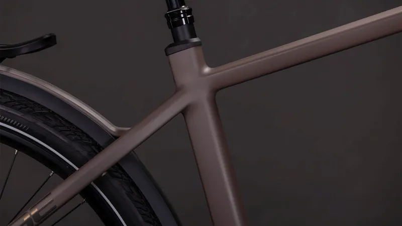 Cube Kathmandu Hybrid EXC 800Wh Electric Hybrid Bike in Cedar and Chrome-1