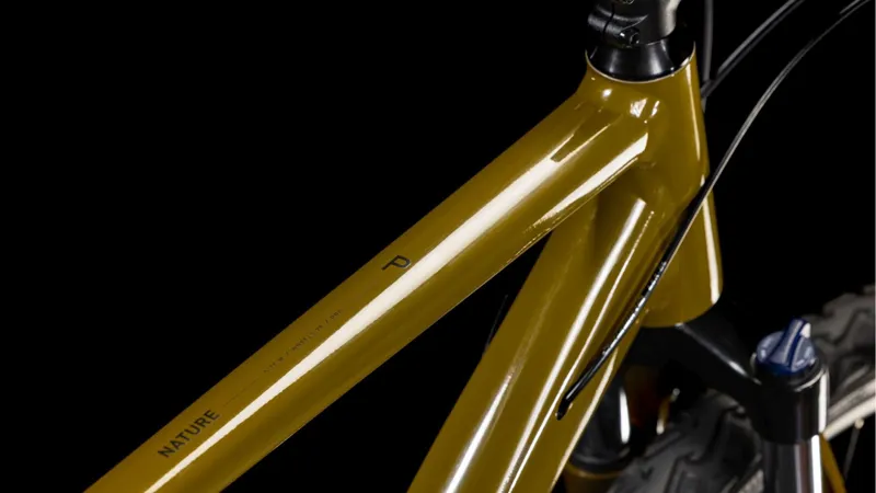 Cube Nature Pro Hybrid Bike in Willowgreen and Black-2