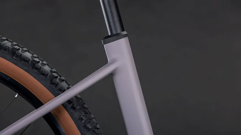 Cube Reaction Hybrid Performance EE 600Wh Electric Mountain Bike Plumgrey and Black-1