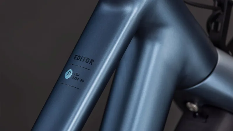 Cube Editor Pro FE Hybrid Bike in Mineralblue and Chrome 2026 T MINERALBLUE/CHROME-1