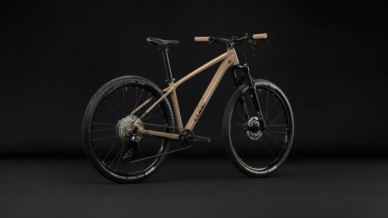 Cube Aim SLT Hardtail Mountain Bike in Cappuccino and Black-6