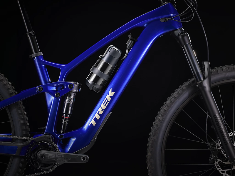 TREK Fuel EXe 9.5 Deore 360Wh Full Suspension Electric Mountain Bike in Hex Blue-9