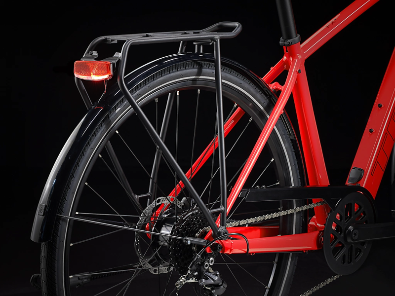TREK Fx+ 2 250Wh Electric Hybrid Bike in Viper Red-8