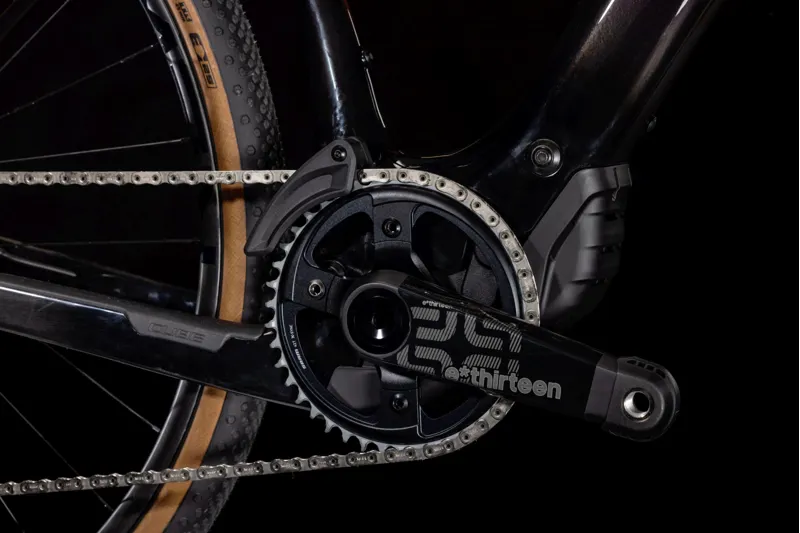 Cube Nuroad Hybrid C:62 SLT 400Wh Electric Gravel Bike in Solareclipse and Bronze-4