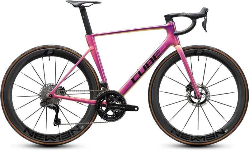 Cube Litening Air C:68X SLT Road Bike in Beamfibre and Black