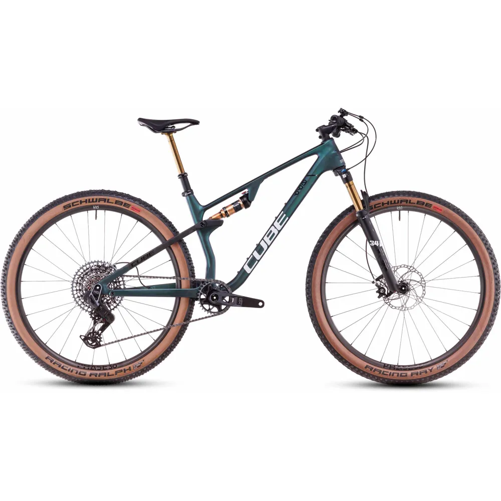 Team Cycles Cube AMS ZERO99 C:68X SLX Full Suspension Mountain Bike in Liquidgoblin and White | Interest FREE Finance & Online Refund Policy.