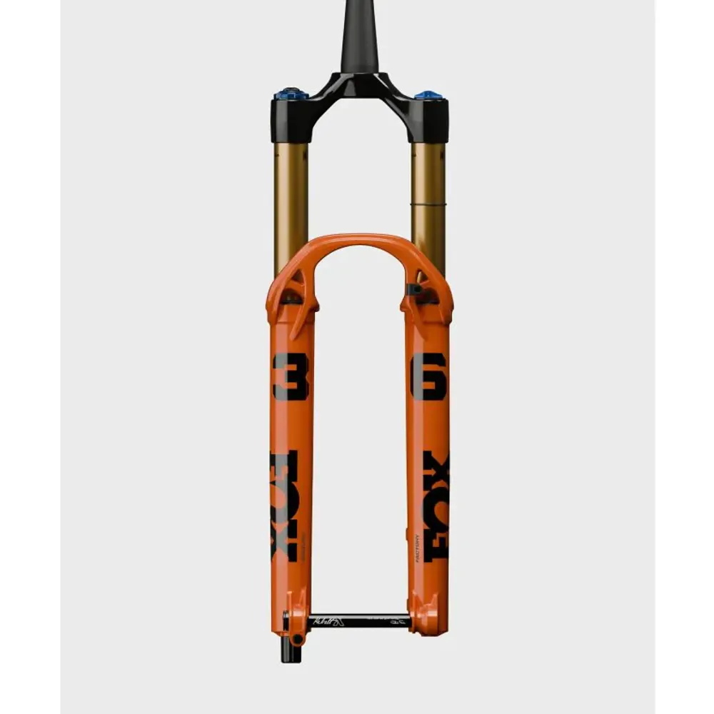 Team Cycles Fox Racing Shocks FOX 36 Float Factory GRIP X2 29er 15Kabolt x 110mm 44mm Rake 160mm Tapered Fork in Orange | Interest FREE Finance & Online Refund Policy.