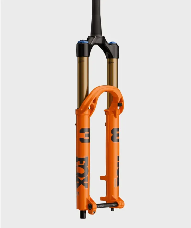 FOX 38 Factory GRIP X2 29er KaboltX 110mm 44mm Rake 170mm Tapered Fork in Orange-1