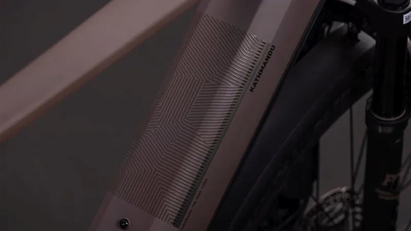 Cube Kathmandu Hybrid EXC 800Wh Electric Hybrid Bike in Cedar and Chrome-3