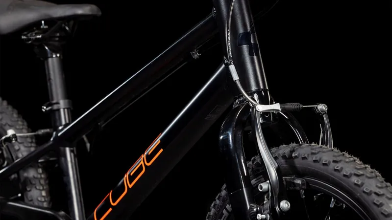 Cube Numove 160 16 Inch Kids Bike in Black and Orange-4