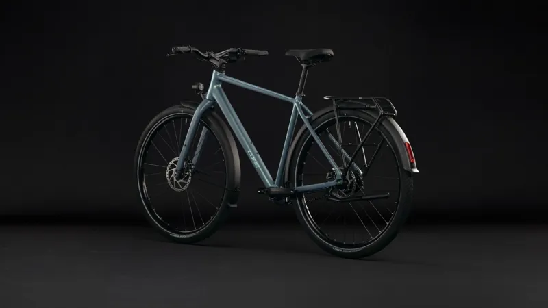Cube Editor SLX FE Hybrid Bike in Greengranite and Green-6