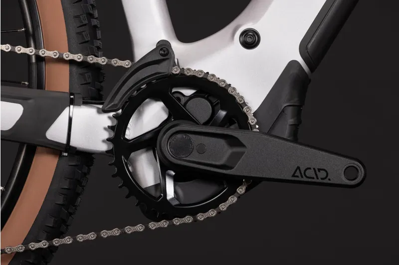 Cube Reaction Hybrid Pro 800Wh Electric Mountain Bike in Lilacbreeze and Prizm-1