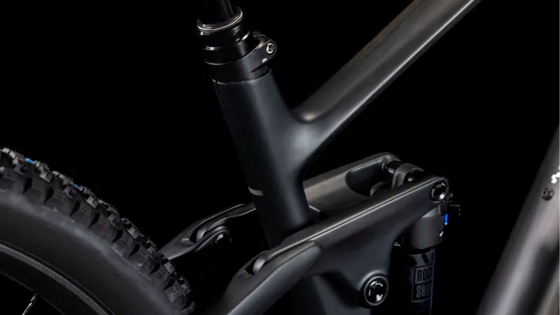 Cube Stereo ONE22 C:62 SLX Full Suspension Mountain Bike in Blackline-3