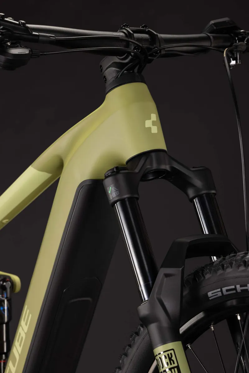 Cube Stereo Hybrid ONE44 Pro 800Wh Electric Full Suspension Mountain Bike in Softwillow and Green-4