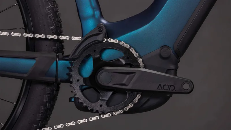 Cube Reaction Hybrid Pro EE 800Wh Electric Mountain Bike in Nebular and Dazzle-4