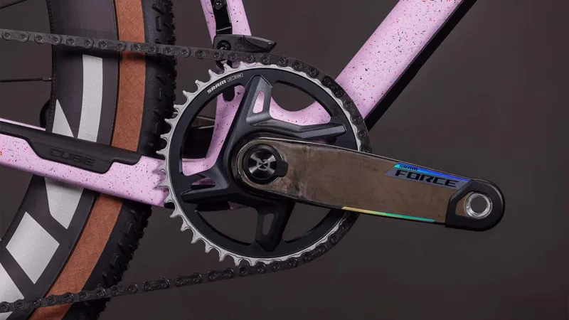 Cube Nuroad C:62 SLX Gravel Bike in Rhodonite and Orange-3