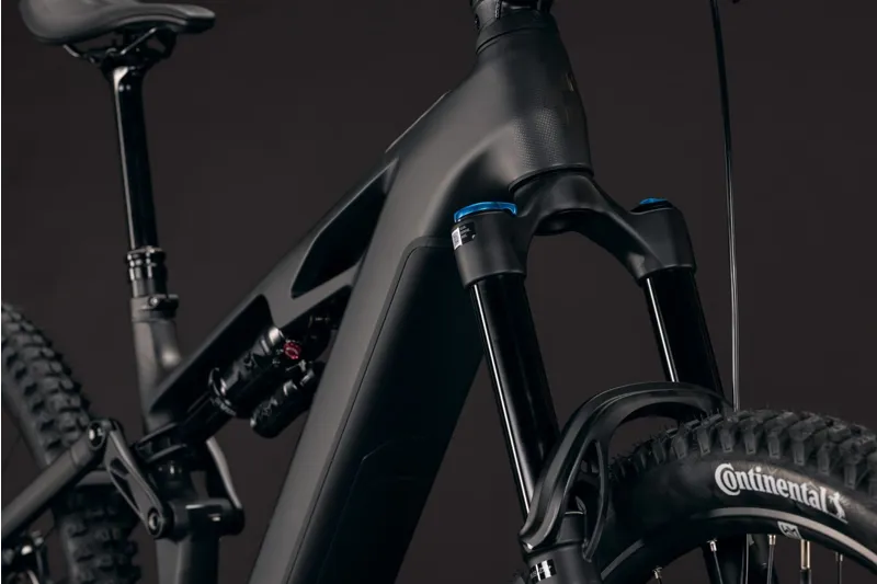 Cube Stereo Hybrid ONE77 HPC SLX 800Wh Electric Full Suspension Mountain Bike in Blackline-3