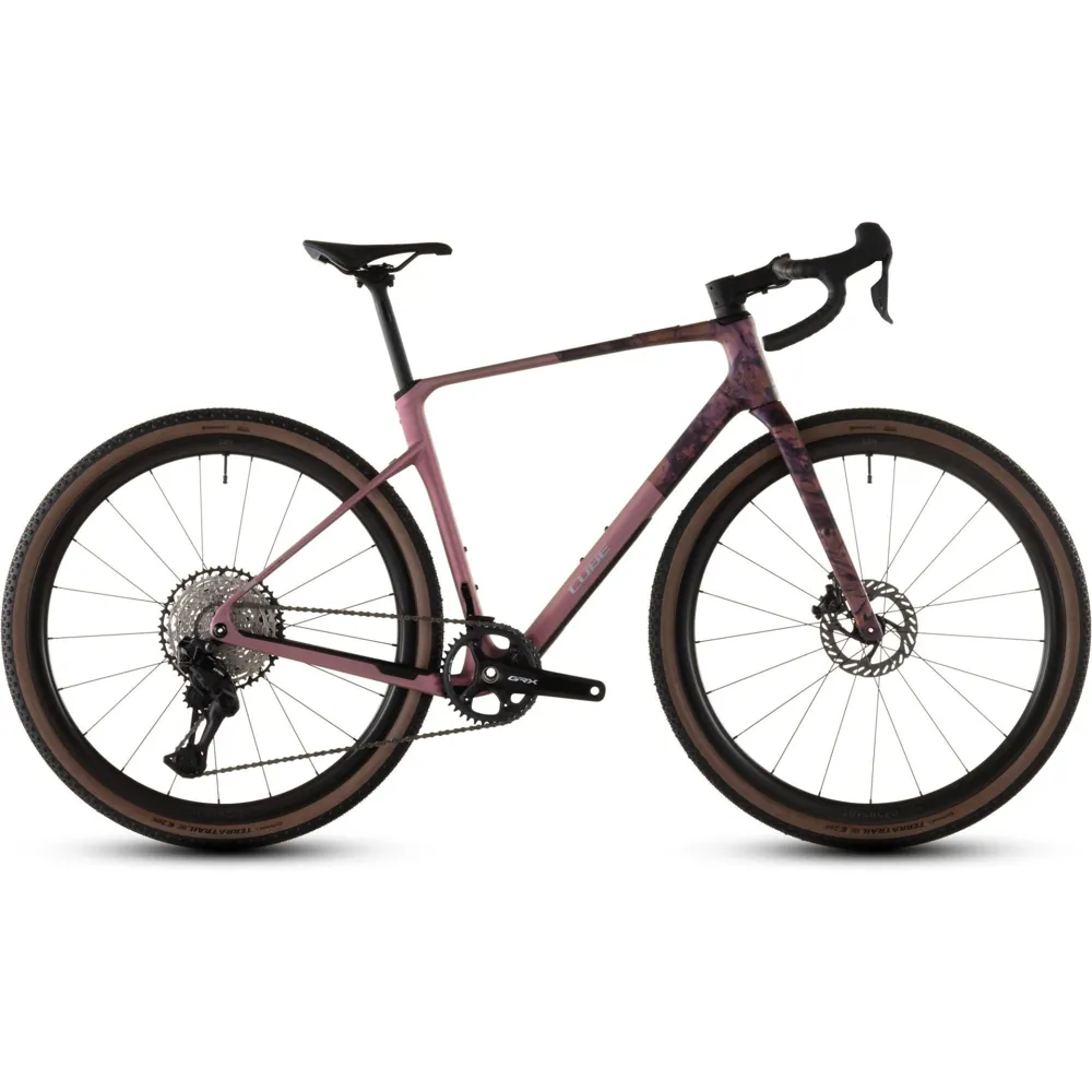 Team Cycles Cube Nuroad C:62 EX Gravel Bike in Shiftblush and Art | Interest FREE Finance & Online Refund Policy.