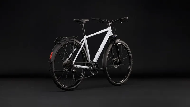 Cube Nature Pro FE Hybrid Bike in Metallicwhite and Reflex-7