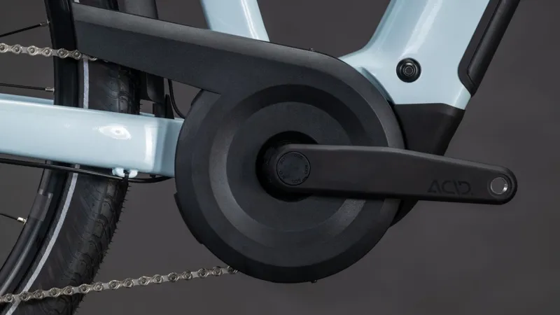 Cube Touring Hybrid One 600Wh Electric Hybrid Bike in Glacier and Reflex-4