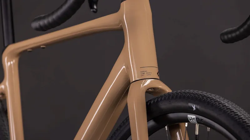 Cube Nuroad Race Gravel Bike in Cappuccino and Black-2