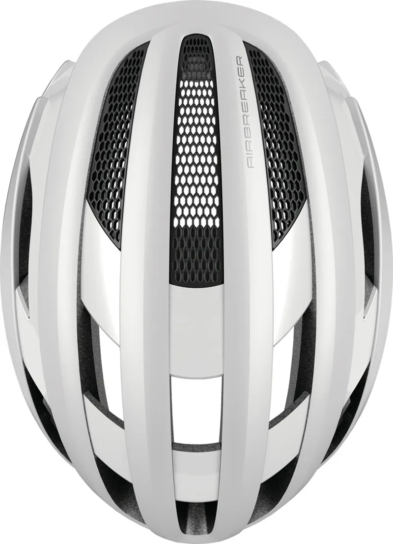 Abus Airbreaker Cycling Helmet in Polar White Matte-5