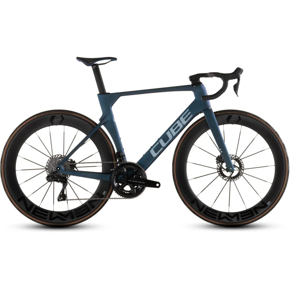 Cube Litening Aero C:68X Slt Road Bike In Atlantisgrid And Ice