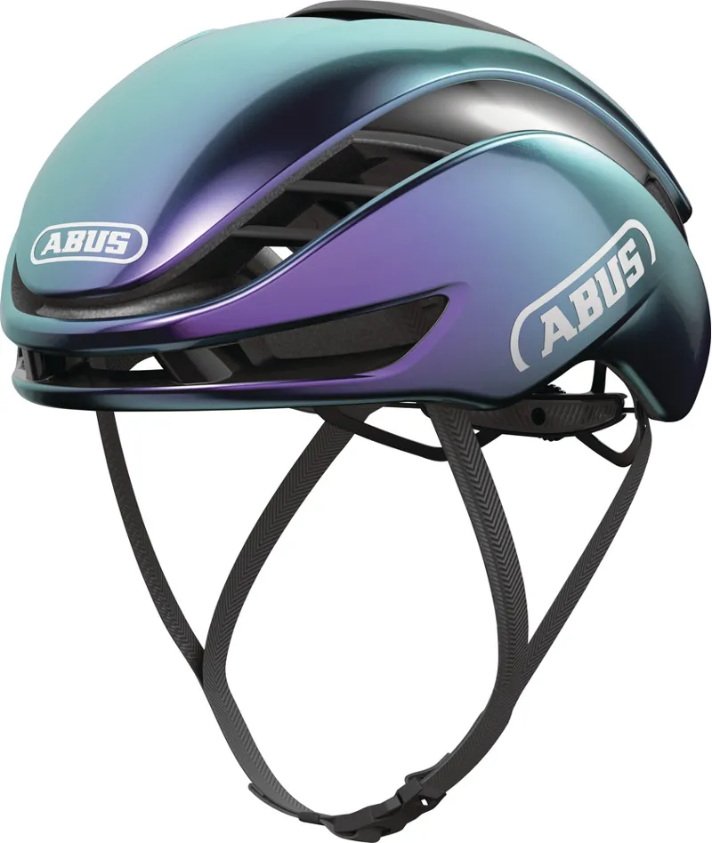 Abus Gamechanger 2.0 Road Bike Helmet in Purple Flip-2