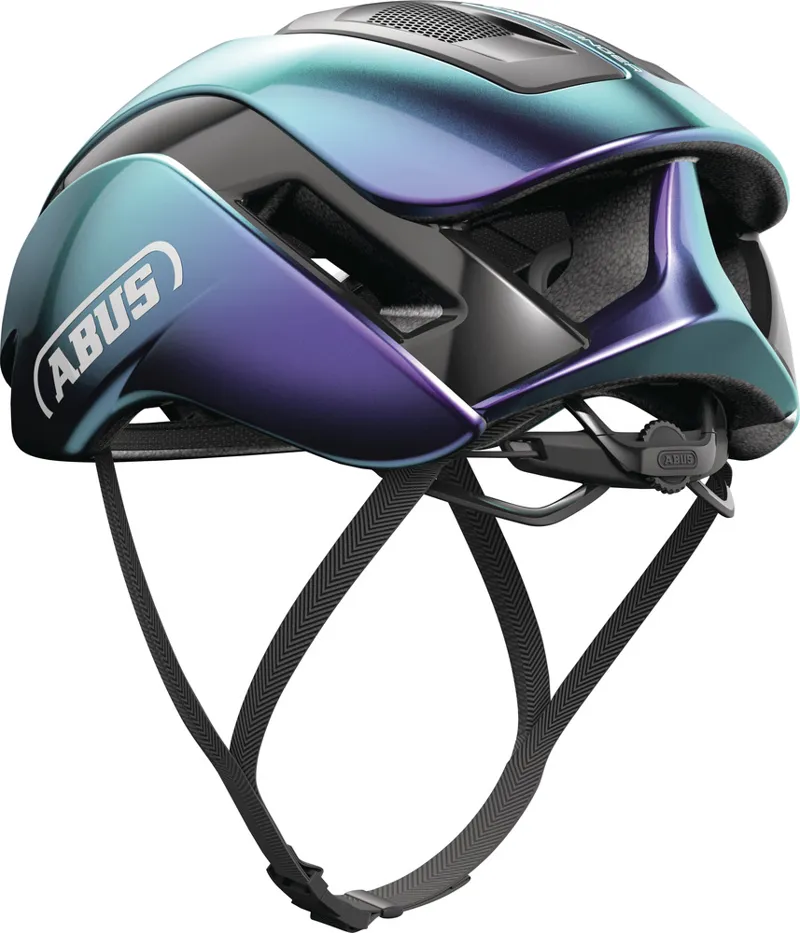 Abus Gamechanger 2.0 Road Bike Helmet in Purple Flip-3
