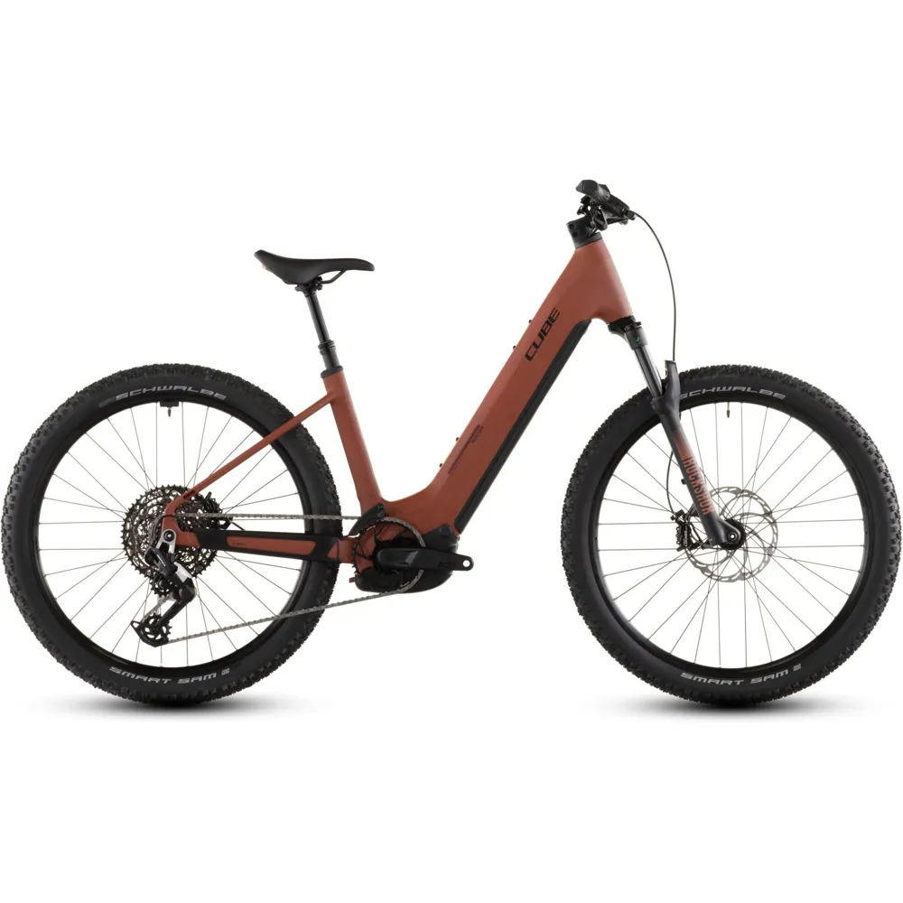 Team Cycles Cube Reaction Hybrid Race EE 800Wh Electric Mountain Bike in Amber and Black | Interest FREE Finance & Online Refund Policy.