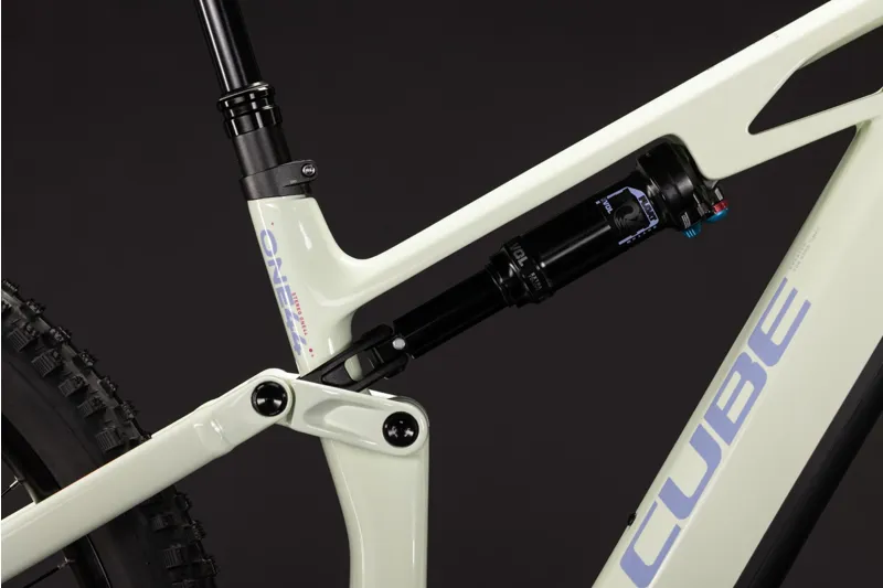 Cube Stereo Hybrid ONE44 HPC Race 800Wh Electric Full Suspension Mountain Bike in Mellowyellow and Lilac-4