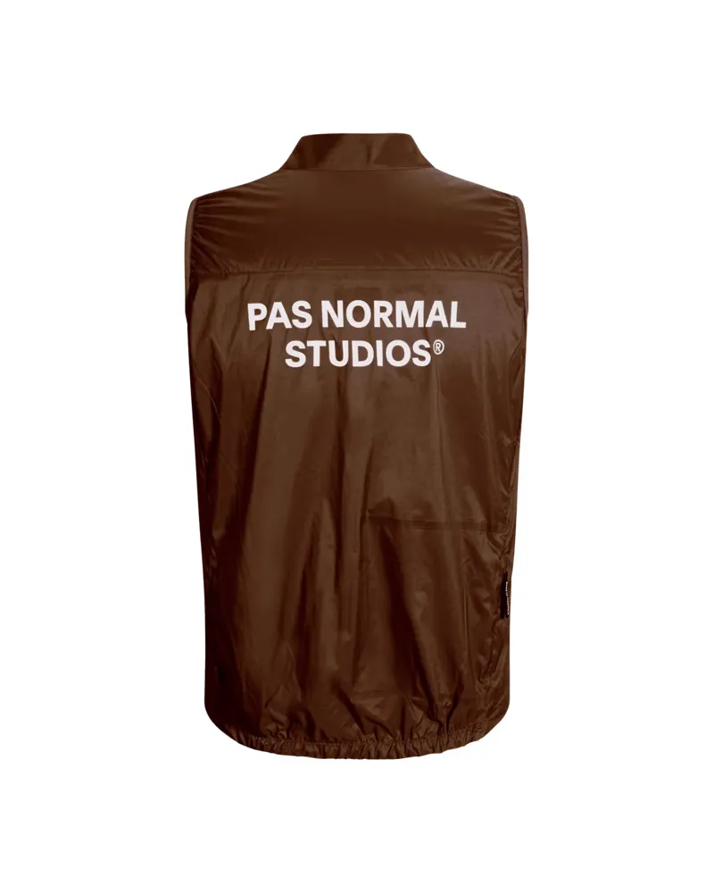 Pas Normal Studios Essential Insulated Gilet in Light Brown-1