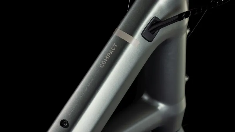 Cube Compact Hybrid Comfort 500Wh Electric Compact Hybrid Bike in Flashgrey and Smoke-2