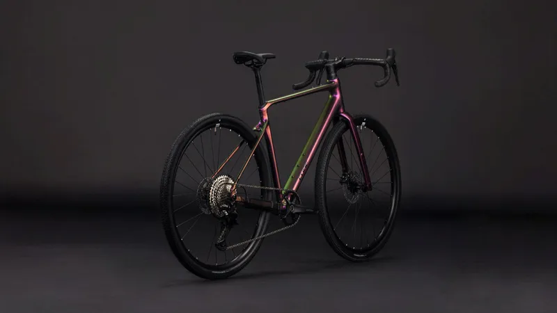 Cube Nuroad SLX Gravel Bike in Molotov and Black-5