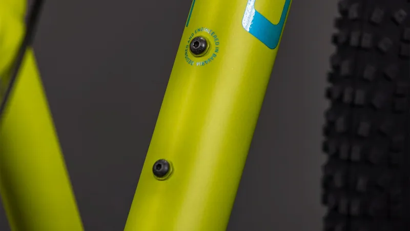 Cube Acid 240 Disc Kids Mountain Bike in Lizard and Blue-1