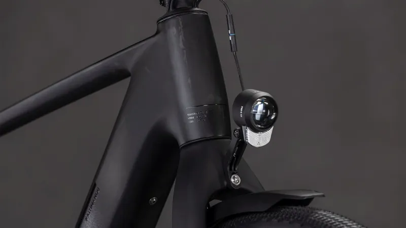 Cube Kathmandu Hybrid C:62 SLX 400Wh Electric Hybrid Bike in Liquidblack and Bluedust-2