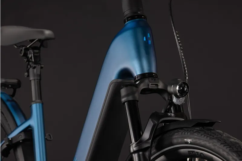 Cube Kathmandu Hybrid SLX EE 800Wh Electric Hybrid Bike in Nebula and Prizm-2