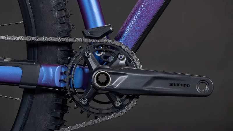 Cube Reaction TM Pro Mountain Bike in Blueviolet and Black-2