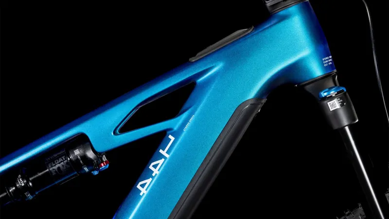 Cube Stereo Hybrid ONE44 HPC SLX 800Wh Full Suspension Electric Mountain Bike in Nebula 2025 nebula/white-2