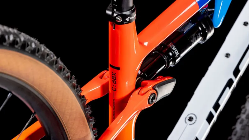 Cube AMS ZERO99 C:68X Race 29 Full Suspension Mountain Bike in Teamline-2