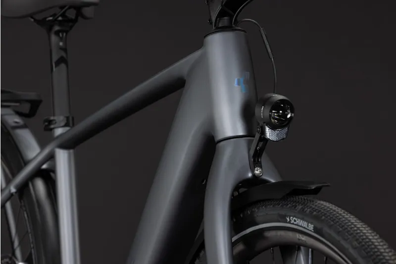 Cube Kathmandu Hybrid C:62 SLT 400Wh Electric Hybrid Bike in Ashgrey and Prizm-2