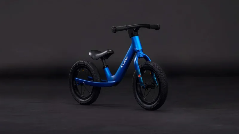Cube Numove 120 Walk 12 Inch Kids Balance Bike in Topasblue and Nebula-6