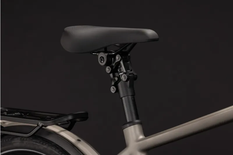 Cube Kathmandu Hybrid SLX 800Wh Electric Hybrid Bike in Flashstone and Chrome-1