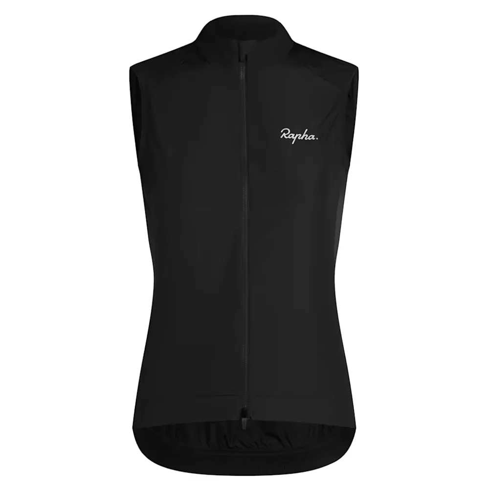 Team Cycles Rapha Women's Core Gilet in Black and White | Interest FREE Finance & Online Refund Policy.