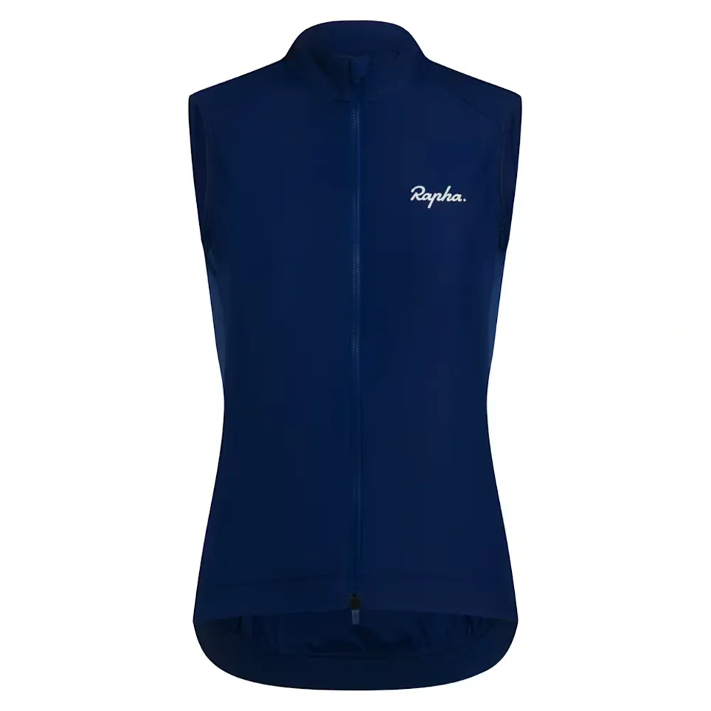 Team Cycles Rapha Women's Core Gilet in Navy and White | Interest FREE Finance & Online Refund Policy.